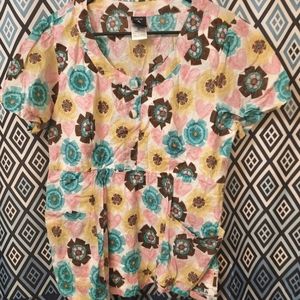 Womens xl Cherokee scrub top